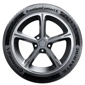 Автомобильные шины Continental 215/45R17 87Y CONTINENTAL PremiumContact 6, , шт 1