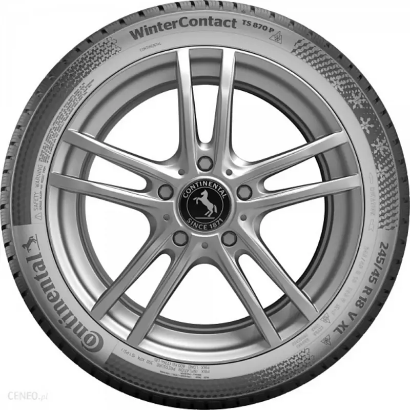 Зимняя шина Continental WinterContact TS 870 P 245/50R19 105V 3