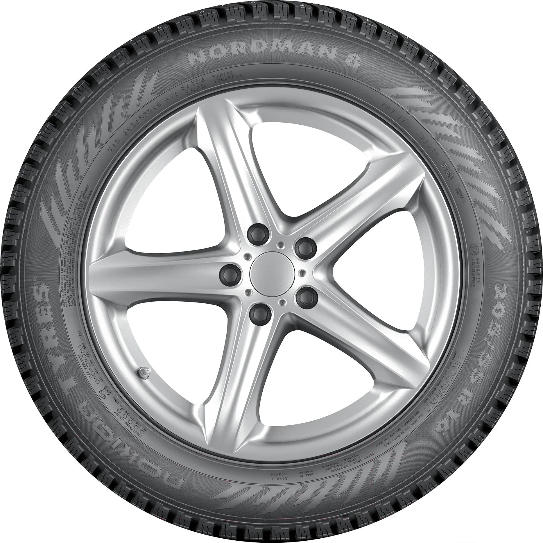 Зимняя шина Ikon (Nokian Tyres) Nordman 8 185/65R14 90T (шипы) 2
