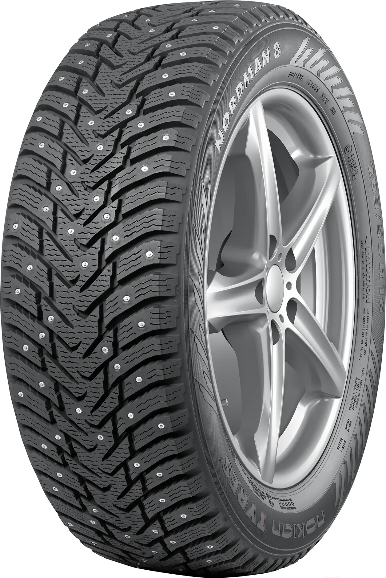 Зимняя шина Ikon (Nokian Tyres) Nordman 8 225/50R17 98T (шипы) 3
